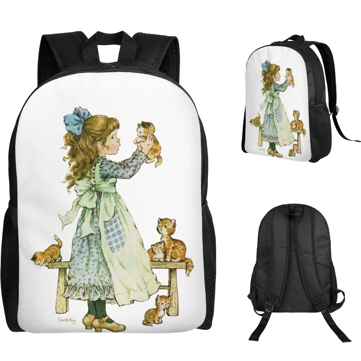 Mochila para estudiantes de Sarah Kay, mochila escolar para senderismo, mochila de viaje para niños y niñas, mochila de moda, bolsos de hombro