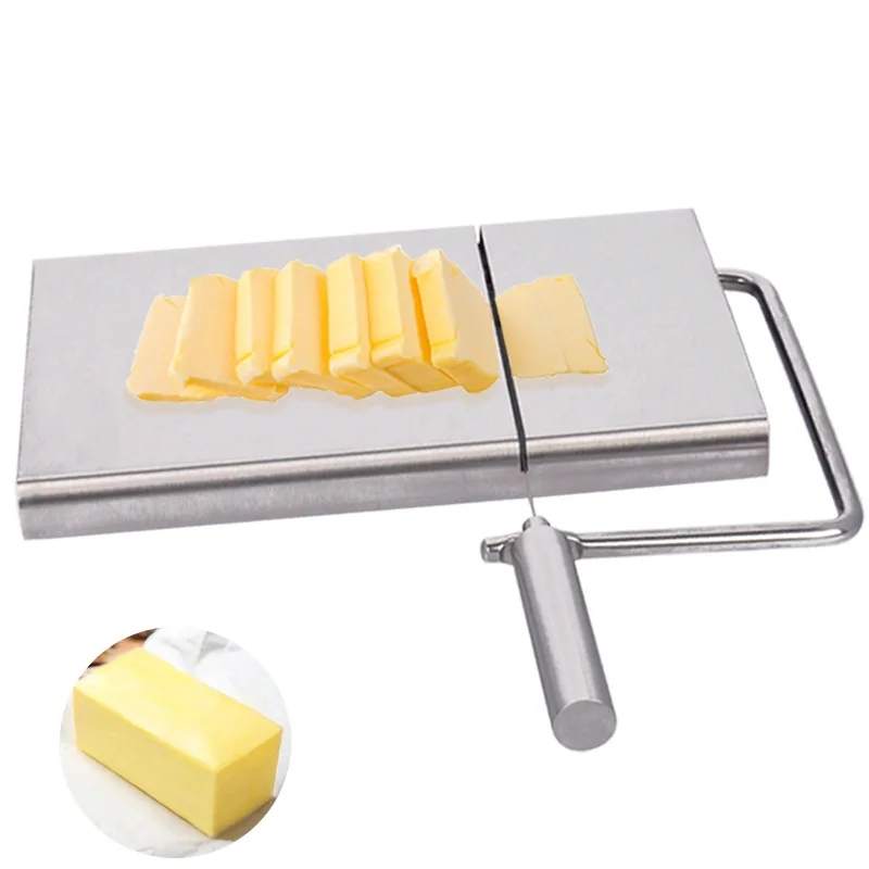 

304 stainless steel cheese multifunctional slicer suitable for cheese ham chocolate bread cutter kitchen tools