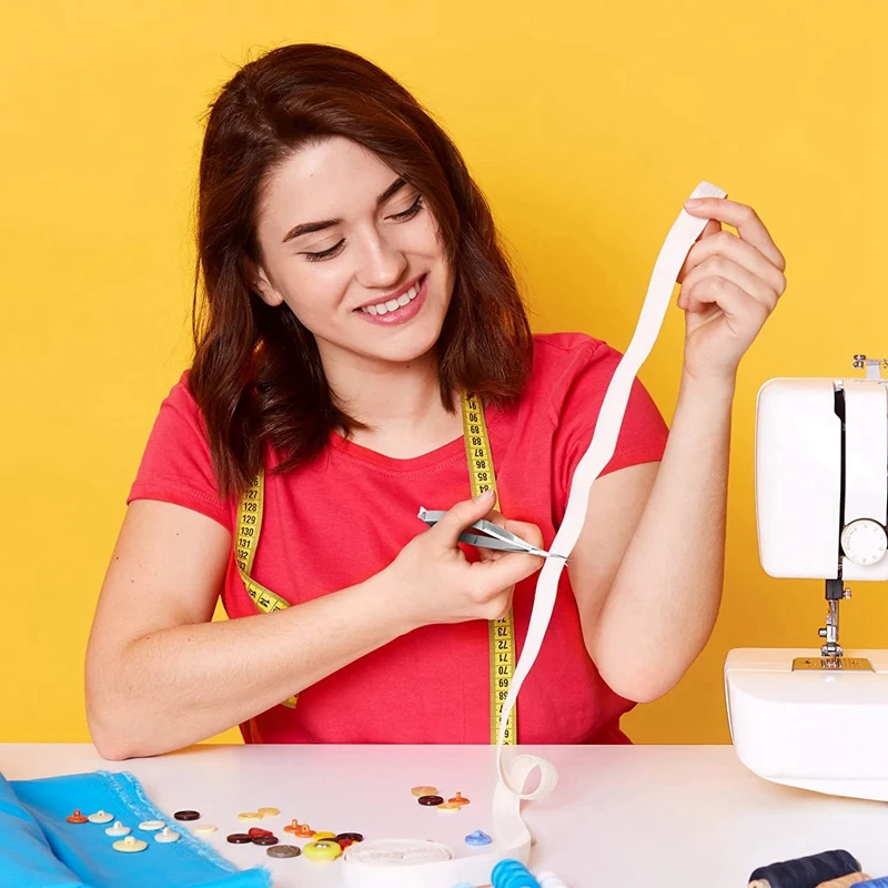 Tijeras de resorte de acero inoxidable, 2 piezas, 4,7 pulgadas, tijeras de costura bordada, tijeras de recorte de cejas, 2 estilos