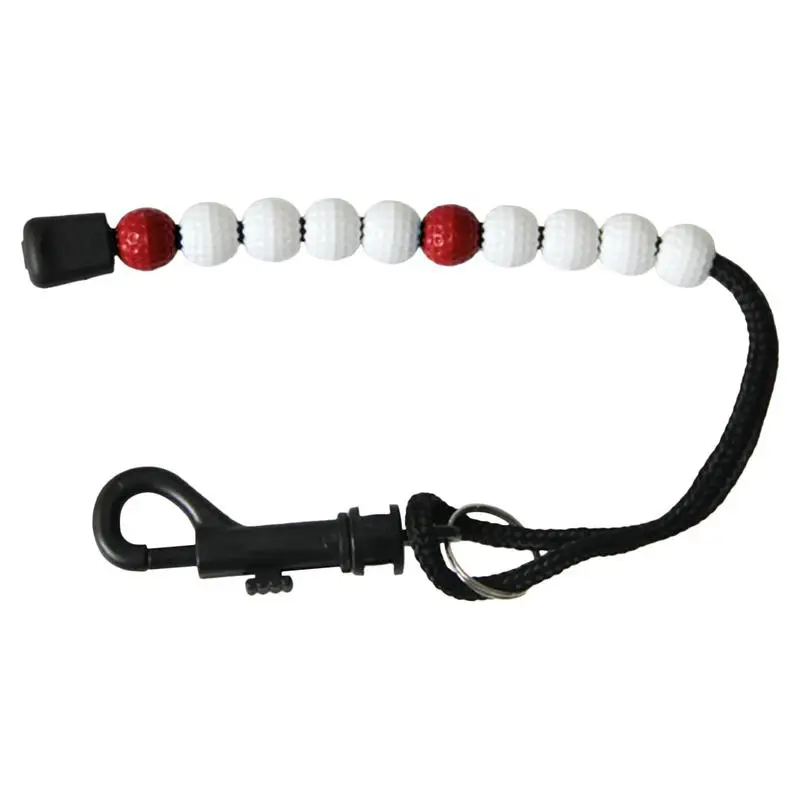 Golf Beads For Scoring Golf Score Counter Golf Counter With Clips Golf Score Counter Golf Bead Chain For Easy Attachment