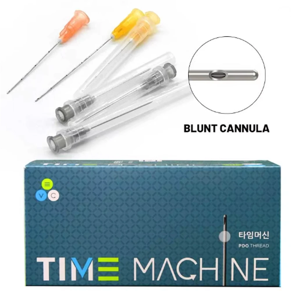 14G 18G 22G 23G 25G 27G 38mm/50mm/70mm Blunt Tip Micro Cannula for Derma Filler Korean Disposable Sterile Superfine Blunt Needle