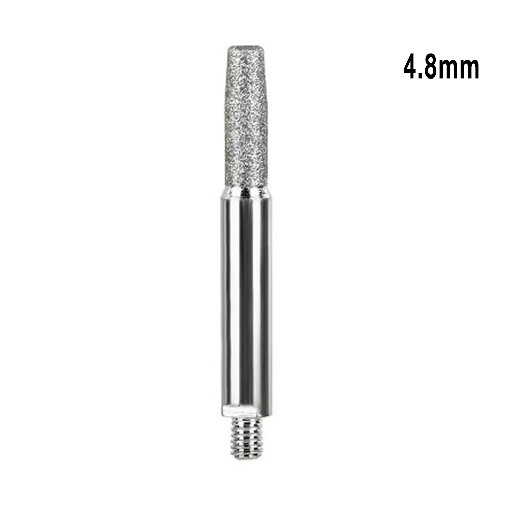 

Diamond Coated Cylindrical Burr Chainsaw Sharpener 4/4.8/5.5mm Grinding Head For Hand Crank Chainsaw Chain Sharpening Jig