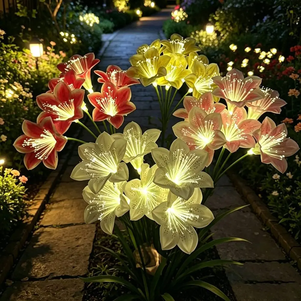 luz-solar-para-jardim-a-prova-d'Agua-com-design-de-flor-rosa-luz-decorativa-para-gramado-led-em-forma-de-saia-de-bailarina-simulada