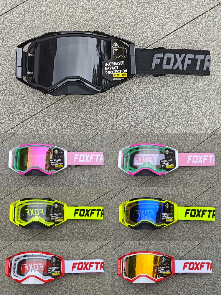 AliExpress All Day Riding Glasses Men Motocross Sunglasses FOXFTA Outdoor Sport Protection Glasses Windbreak Ventilate Sports Goggles New