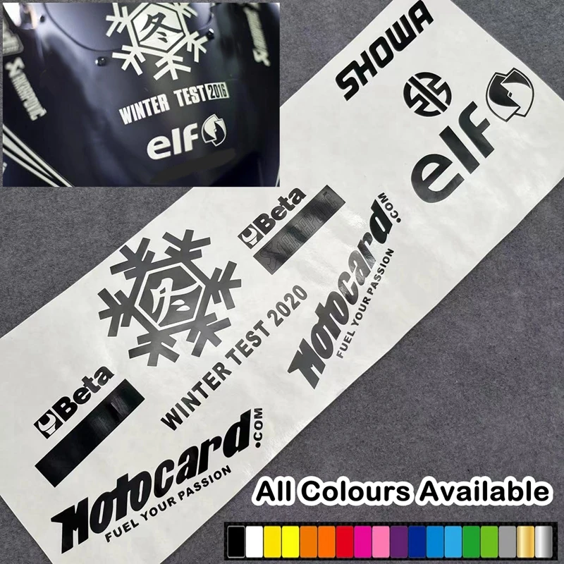 Motorcycle Windshield Sponsor Stickers Windscreen Decals For Kawasaki EX300 Ninja 250 300 400 650 ZX6R ZX10R ZX12R ZX14R