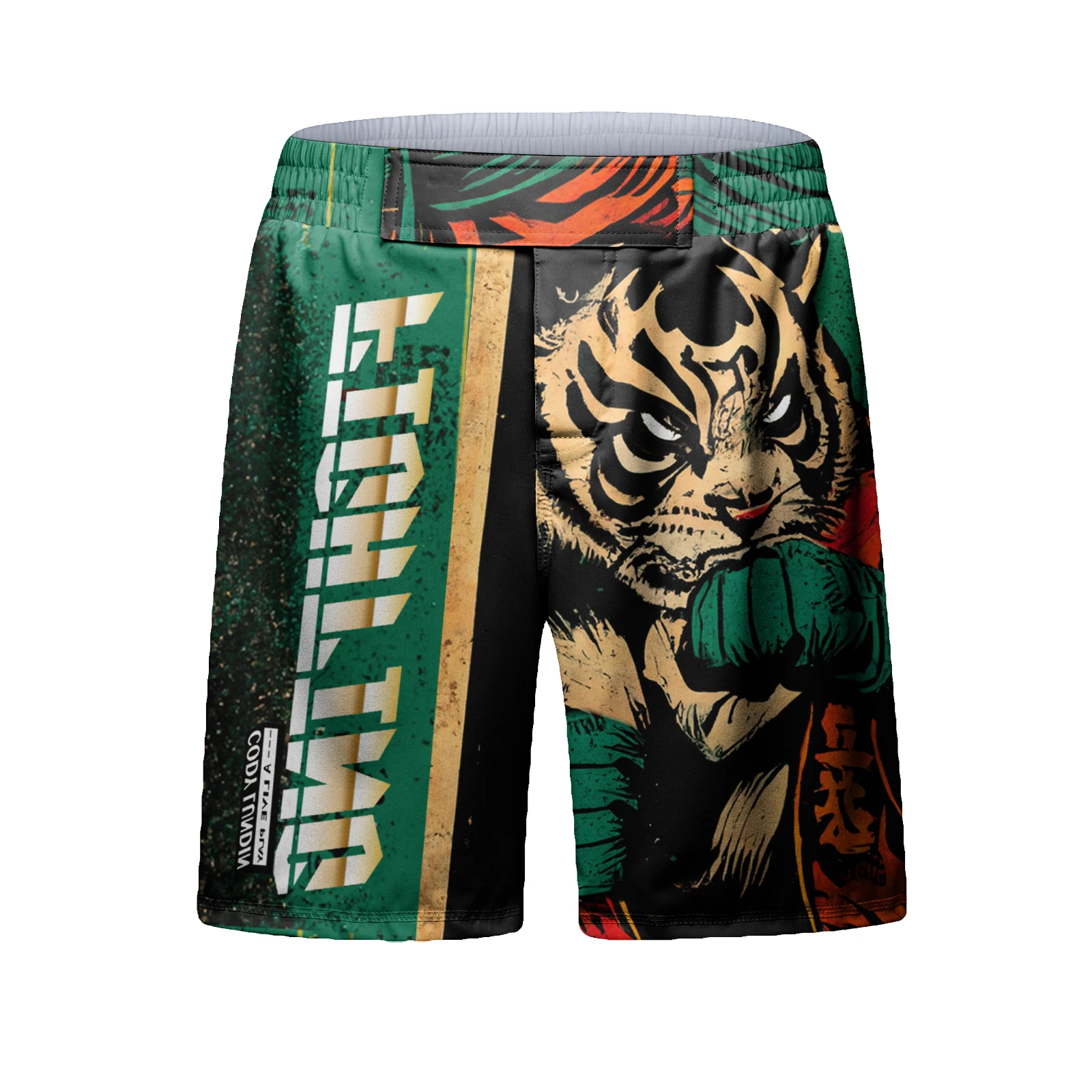 

Шорты Cody Lundin мужские с принтом тигра, индивидуальные штаны без Gi Fight MMA Grappling, сублимационные мужские спортивные короткие брюки для фитнеса