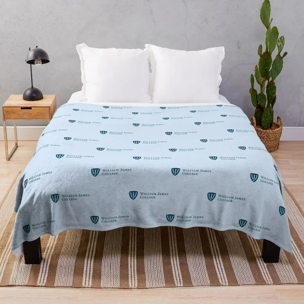 

William James College Throw Blanket Thin Soft Blanket for Summer Night Sleeping