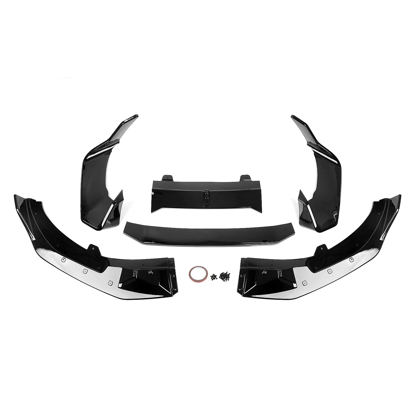 Car Front Bumper Lip Spoiler Shovel Splitter Guard For KIA Stinger GT AD 2018-2023 view 3