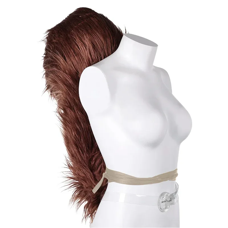 Rivals doraen verde cosplay esquilo menina cauda bandana traje disfarce acessórios para meninas roleplay halloween vestir-se df58