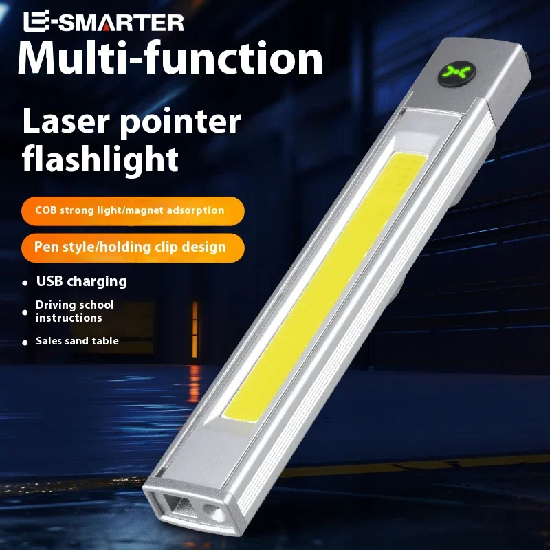 

Multifunction Pen Light High-Bright Flood Pen Flashlight Type-C Charging Side Light Magnetic Absorbing Flashlight