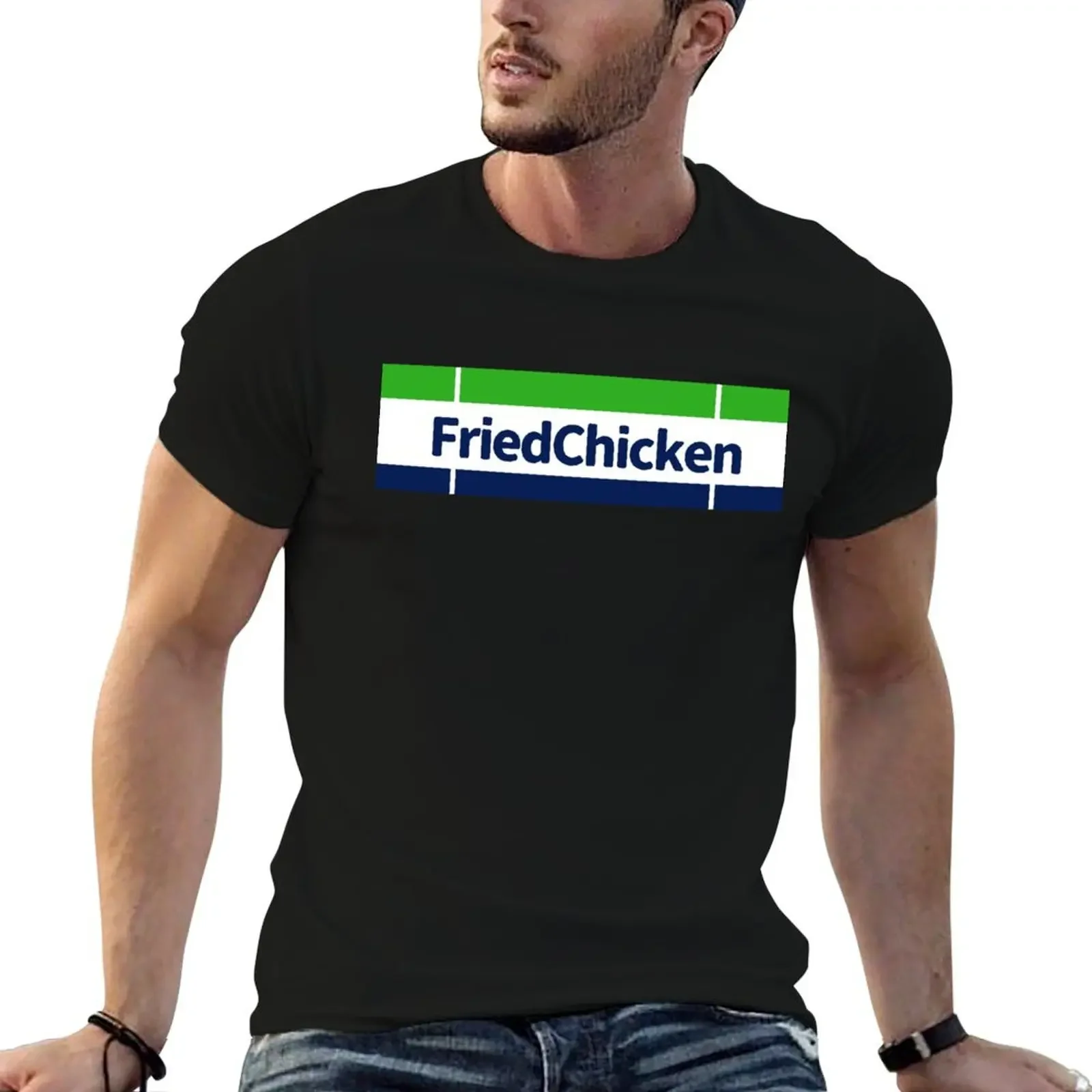 FAMILY MART STICKER VER.CHICKEN ENDERPOP T-Shirt oversized plus size tops football t shirt fruit of the loom mens t shirts