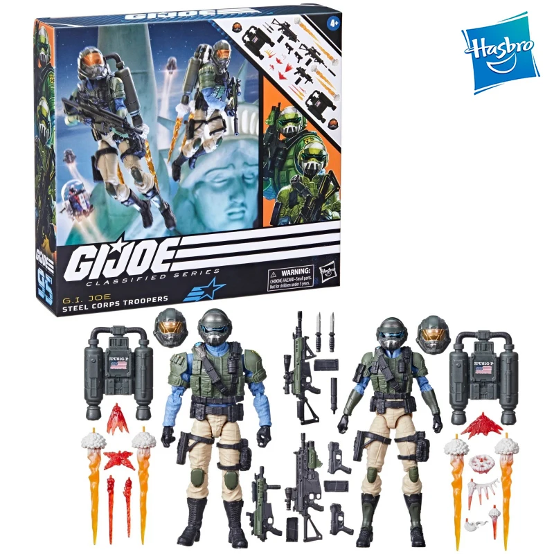 

In Stock Hasbro G.I. Joe Classified Series Steel Corps Troopers Action Figure Model Gift Toy Collection for Kids 6 Inches 1/12