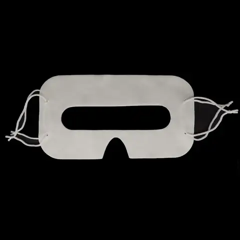 100 PCS 부직포 눈 패드 Vive 3D 가상 현실 유리 용 페이셜 마스크 용 일회용 위생 눈 패치