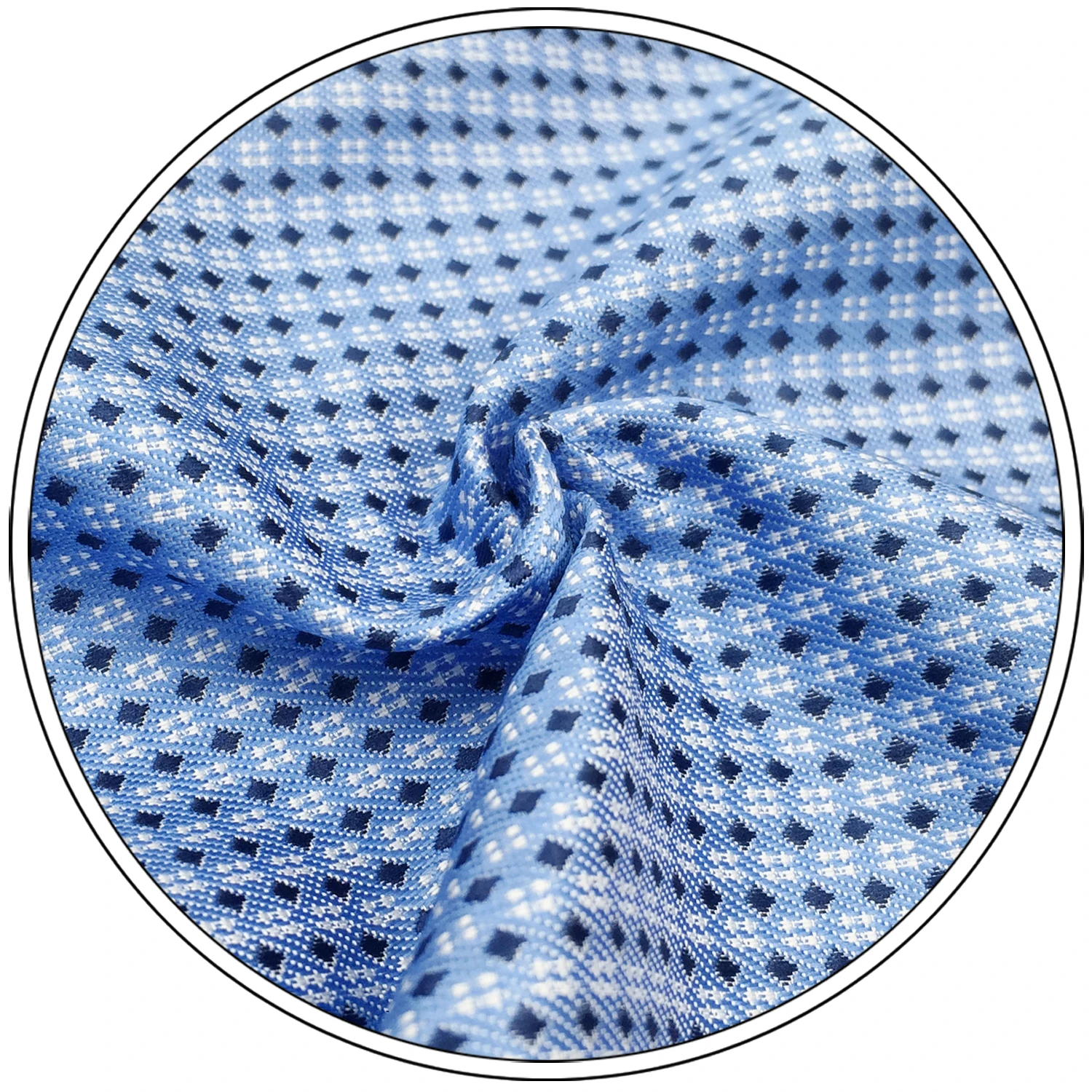Azul azul bolinhas conjunto de gravata masculina casamento clássico mistura de seda laços para masculino gravata borboleta pré-amarrado lenço 63 "160cm