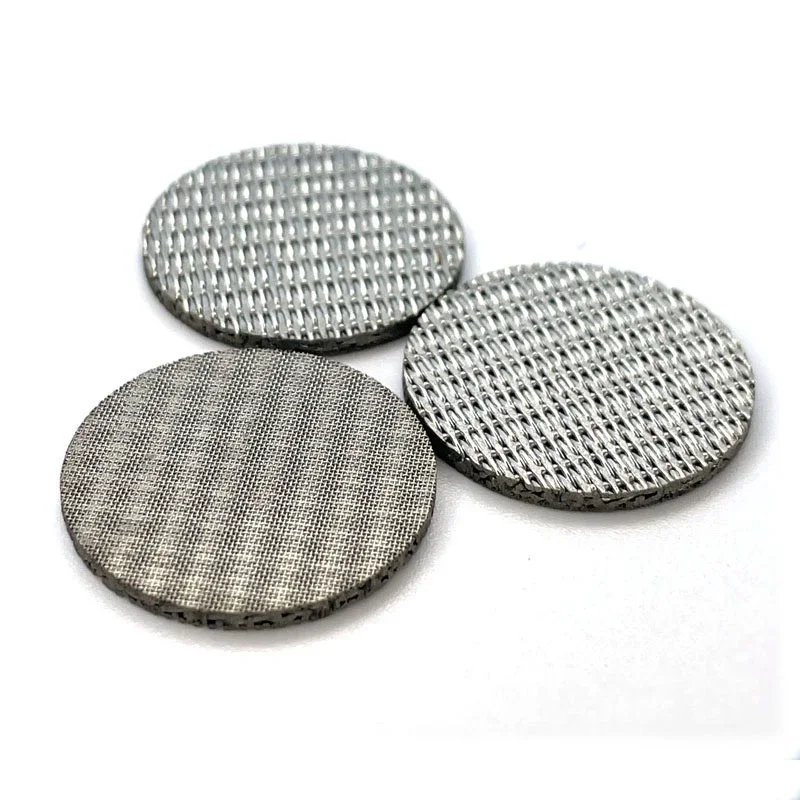 5pcs 316 Stainless Steel Powder Sintered Filter/gas Detector Instrument Precision Filter