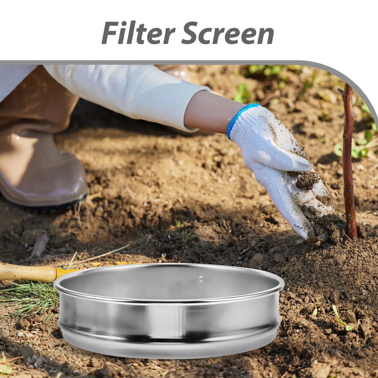 Test Sieve Stainless Steel Soi - đánh giá và giá Garden Sieve Soil