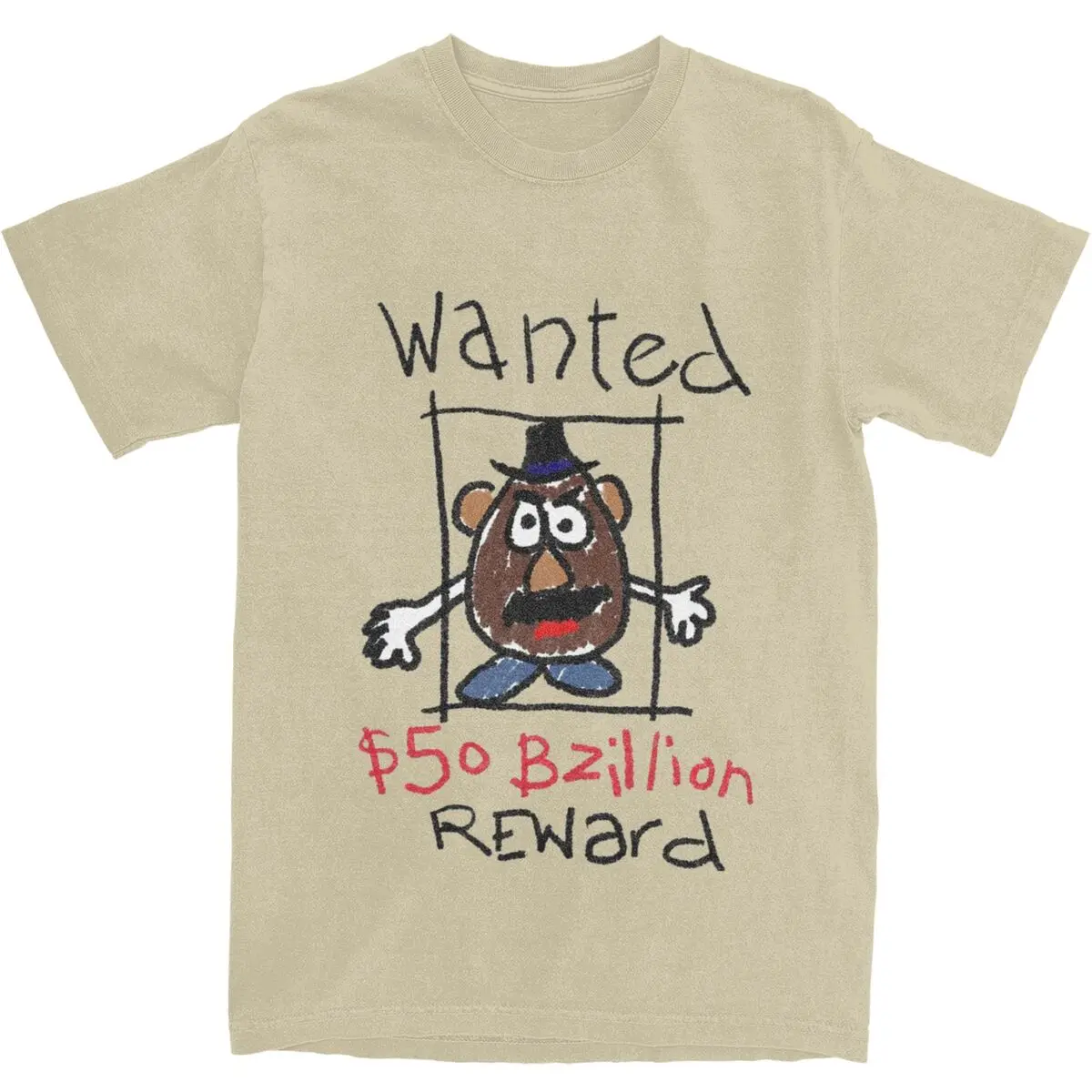 Mr Potato Reward Toy Story T-Shirt Summer Awesome T-Shirts Cotton Trendy Cool Tee Shirt For Men Short Sleeve Casual Tops