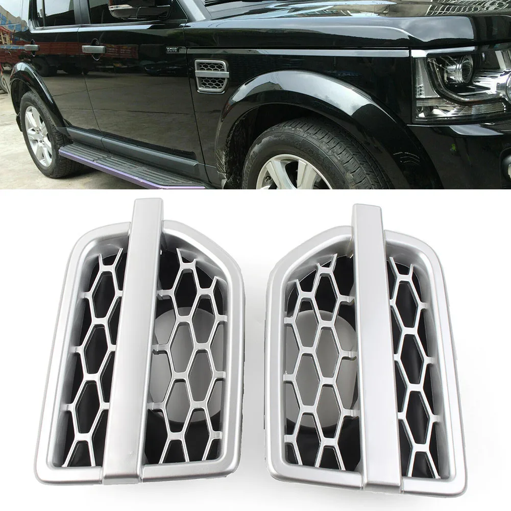 

2Pcs Car Front Side Air Intake Fender Vent Grill Parts For Land Rover Discovery 4 LR4 2010 2011 2012 2013 2014 2015 2016