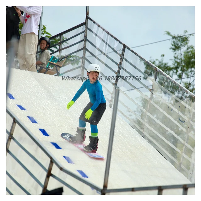 

SNOW MONKEY Dry Ski Slope Snow Ski Mat for Skiing Snowboarding