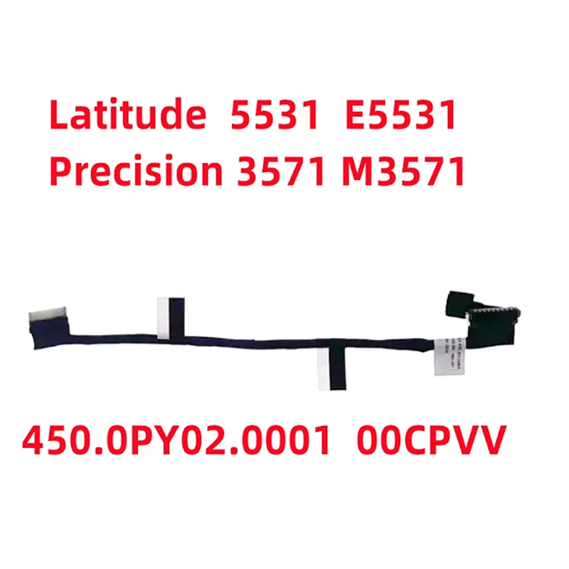 Nuevo cable de batería BM15 MLK de repuesto para DELL Latitude 5531 Precision 3571 0CPVV 00CPVV 450.0PY02.0001 450.0PY02.0011