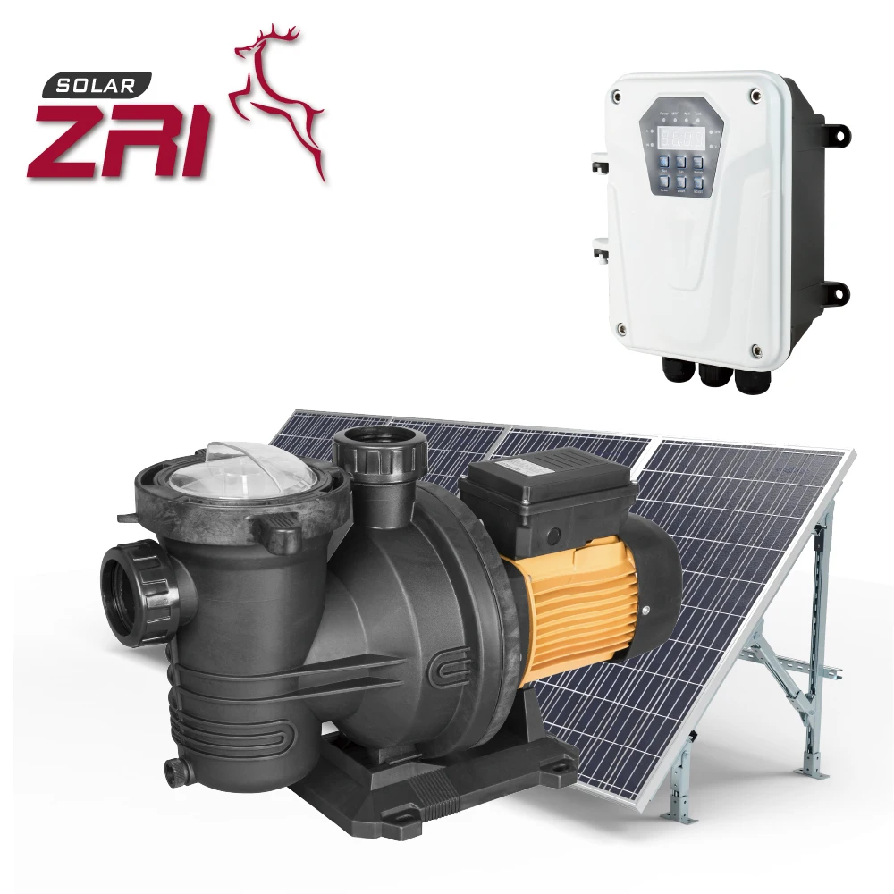 

High Pressure 80 Meters Head Solar Water Pump for Swimming Pool Power Pump