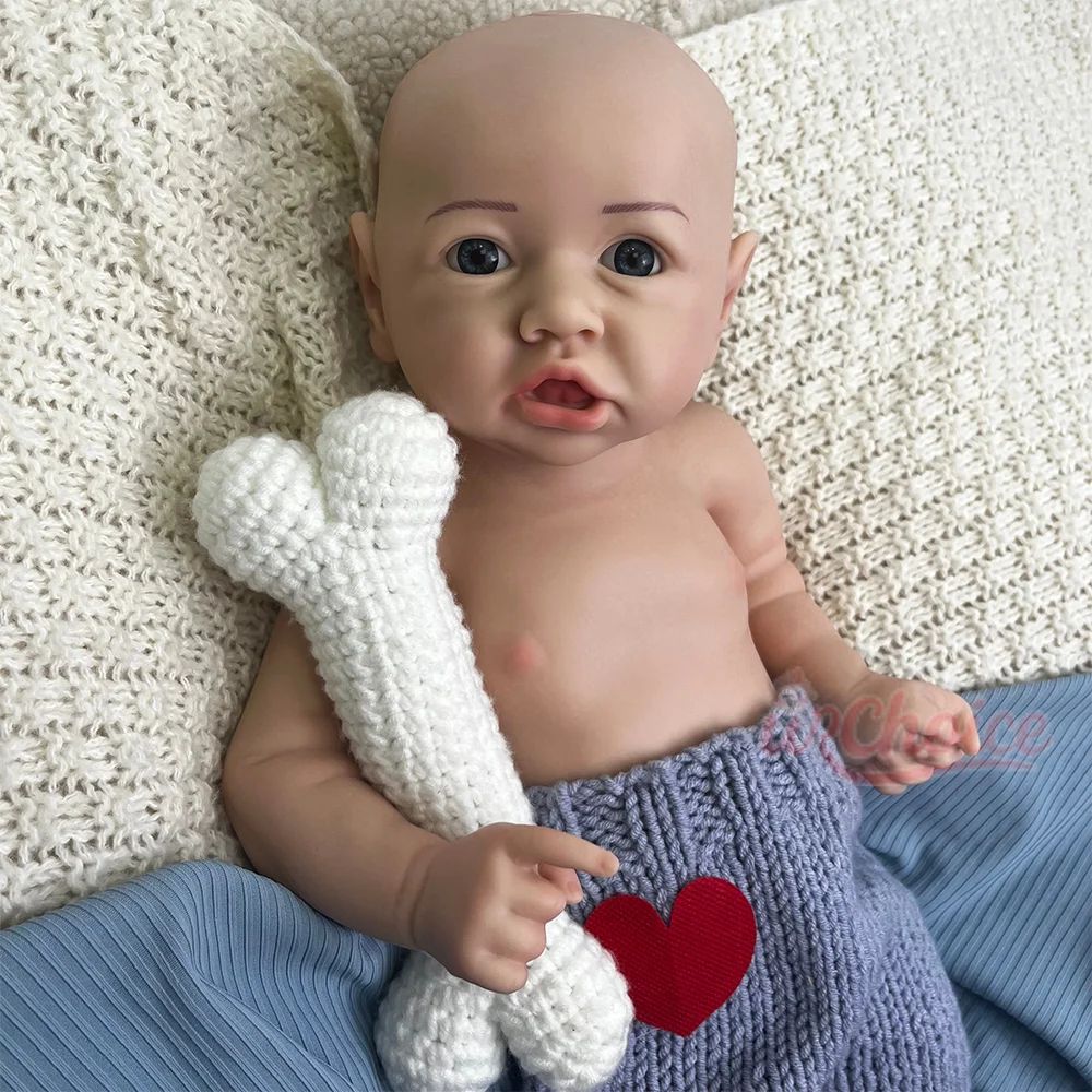 ตุ๊กตาซิลิโคนเหมือนจริงขนาด 18 นิ้ว ตุ๊กตาเด็กทารกหญิงหลับตา มีเส้นเลือดเหมือนจริง ตุ๊กตาเด็กแรกเกิดหญิง