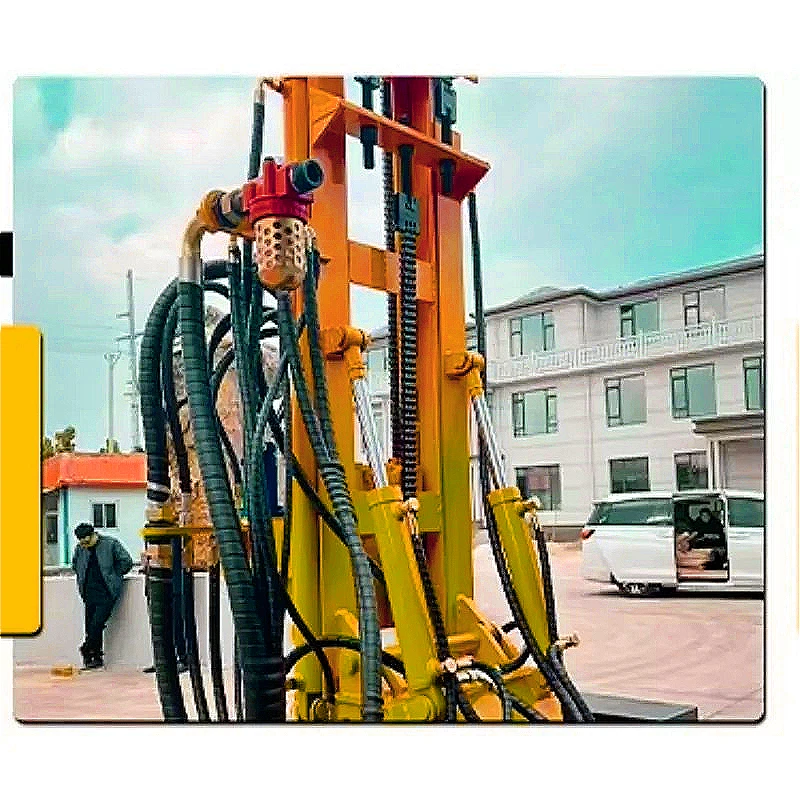 Pneumatic Water Well Drilling Rig Strong Power Water Well Drill Rig Intake Wells and Agricultural Irrigation Wells Drilling Rig