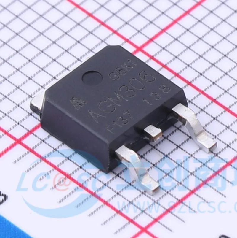 AGM306D TO-252 AGM306MBP PDFN3.3x3.3 AGM306 AGM306AP DFN3.3x3.3 AGM306A DFN5x6 AGM306MNQ WQFN-8 10PCS 30V N-ch MOSFET CHIP IC