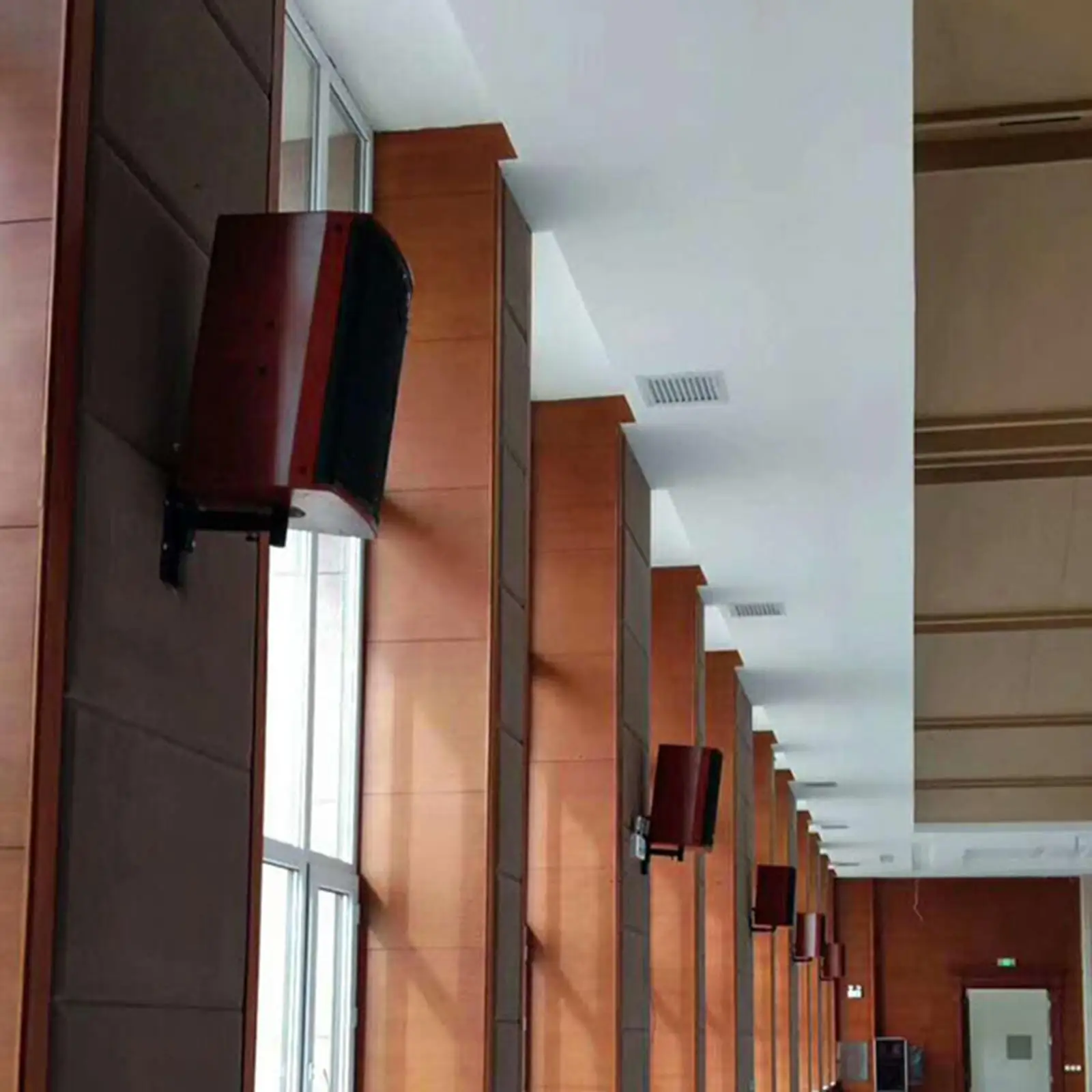 Universal Wall Mount Speaker Stand Holder for Kitchen Study Room Bathroom Steel Bracket Accessories