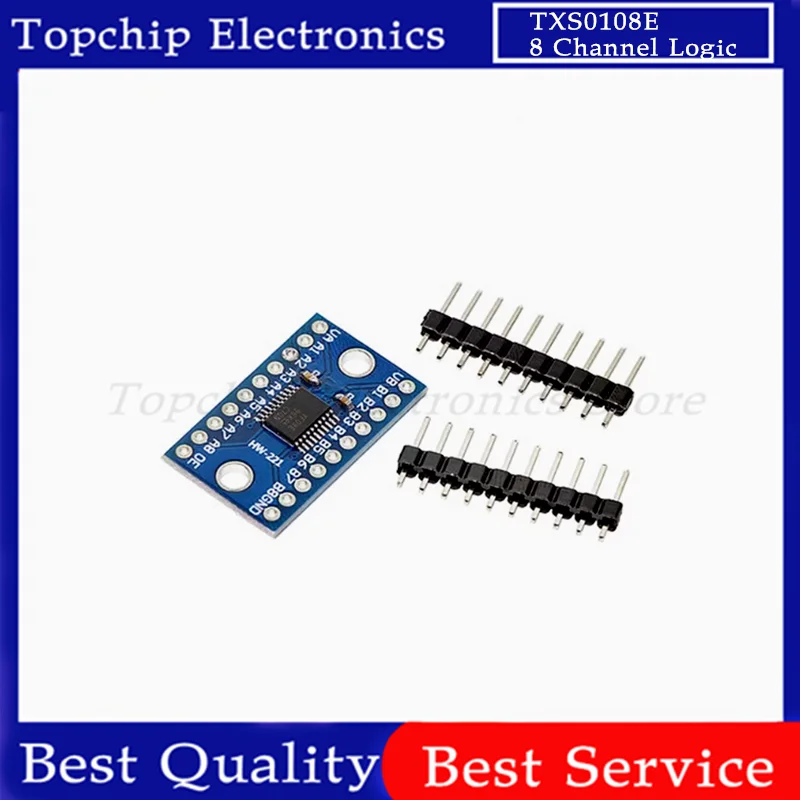 5pcs 3V 5V TXS0108E 8 Channel Logic Level Bi-Directional Converter โมดูล TXB0108 Mutual แปลงโมดูล TXS0108