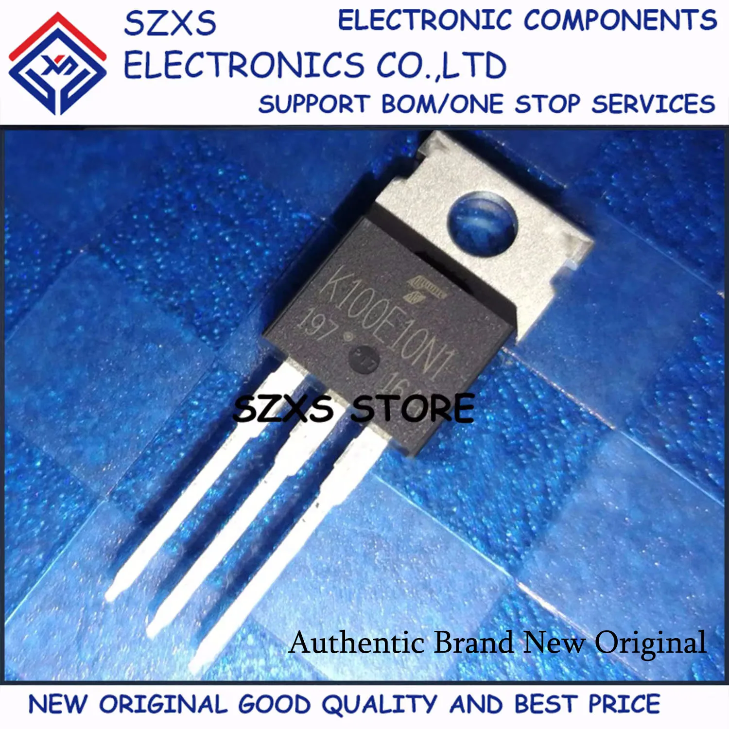New Original 10Pcs TK100E10N1 TK100E10NE K100E10NE TO-220 100V 100A MOSFET Field Effect Transistor