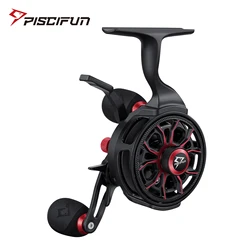 Piscifun ICX CARBON Ice Fishing Reels 3.2:1 High Speed Free Fall Dual-mode Trigger 8+1 Shielded BB Smooth Magnetic Winter Reel