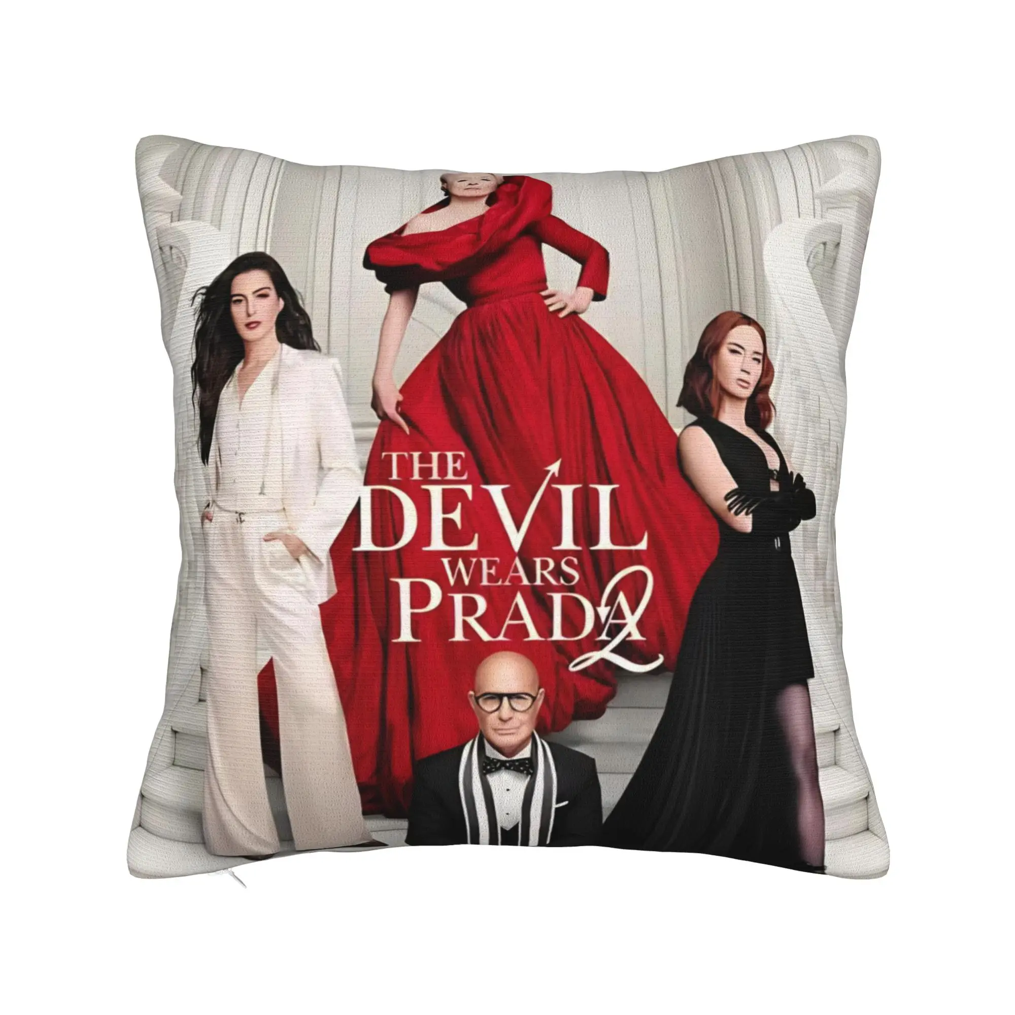 Decorative Pillowcases The Devil Wears Pradas 2 Moive Stuff Chair  Throw Pillow Case Cover Zippered Multi Size