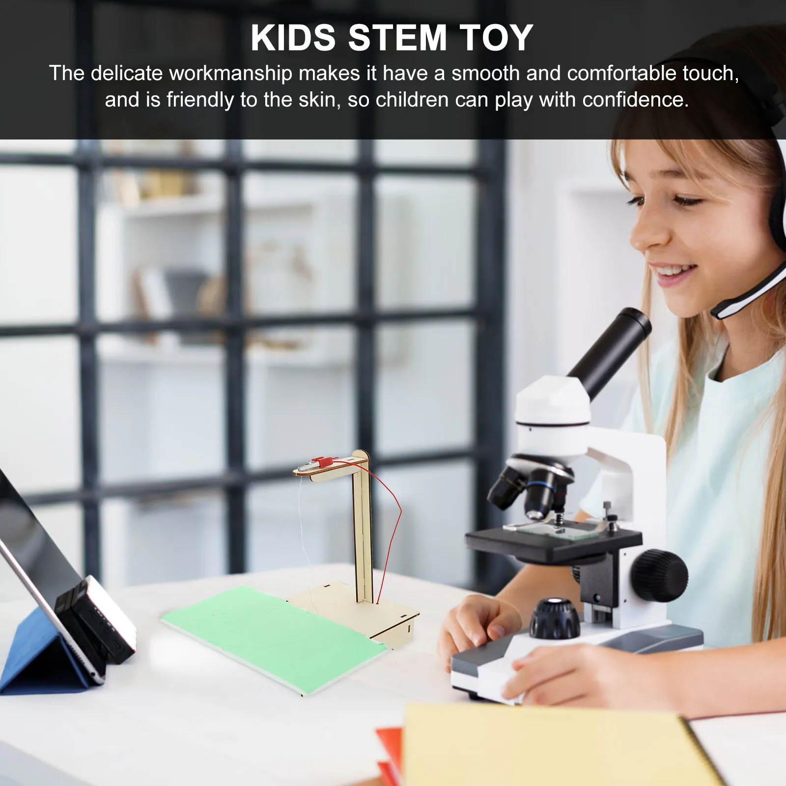 

1 Set Foam Cutter Stem Science Learning Kit Kids Diy Educational Assemble Skin Friendly Physics Exploration Tool School