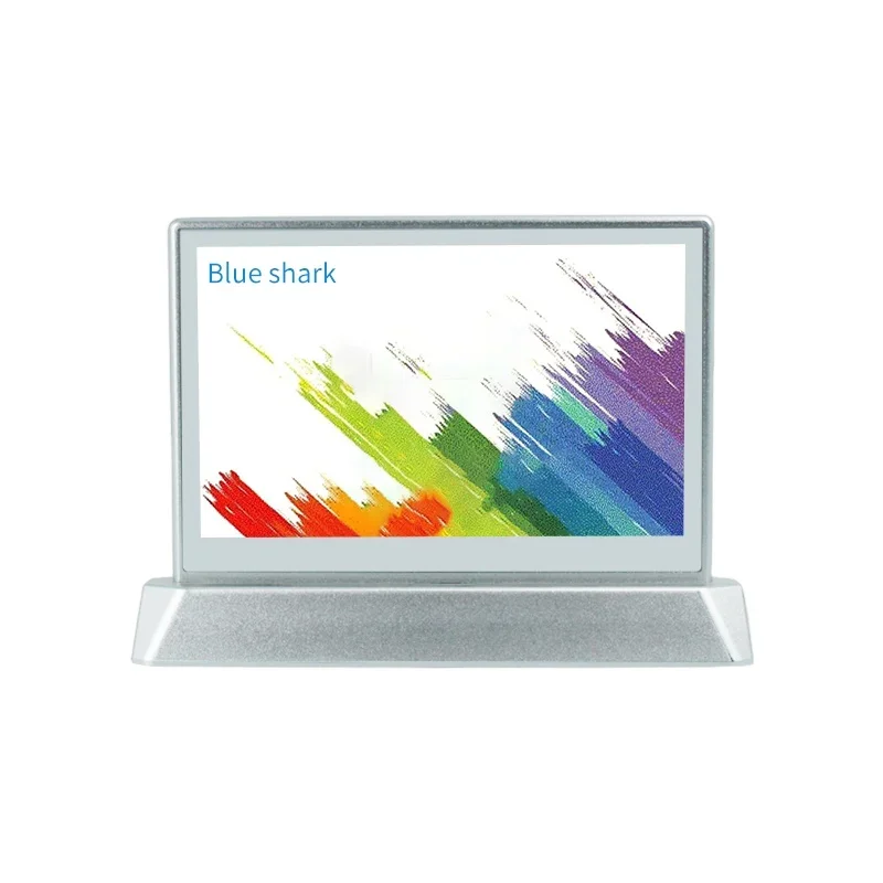 2026 New Seven Colors E-ink Display High-end Indoor Conference Paperless Reusable Electronic Table Card OEM Eco Friendly Governm