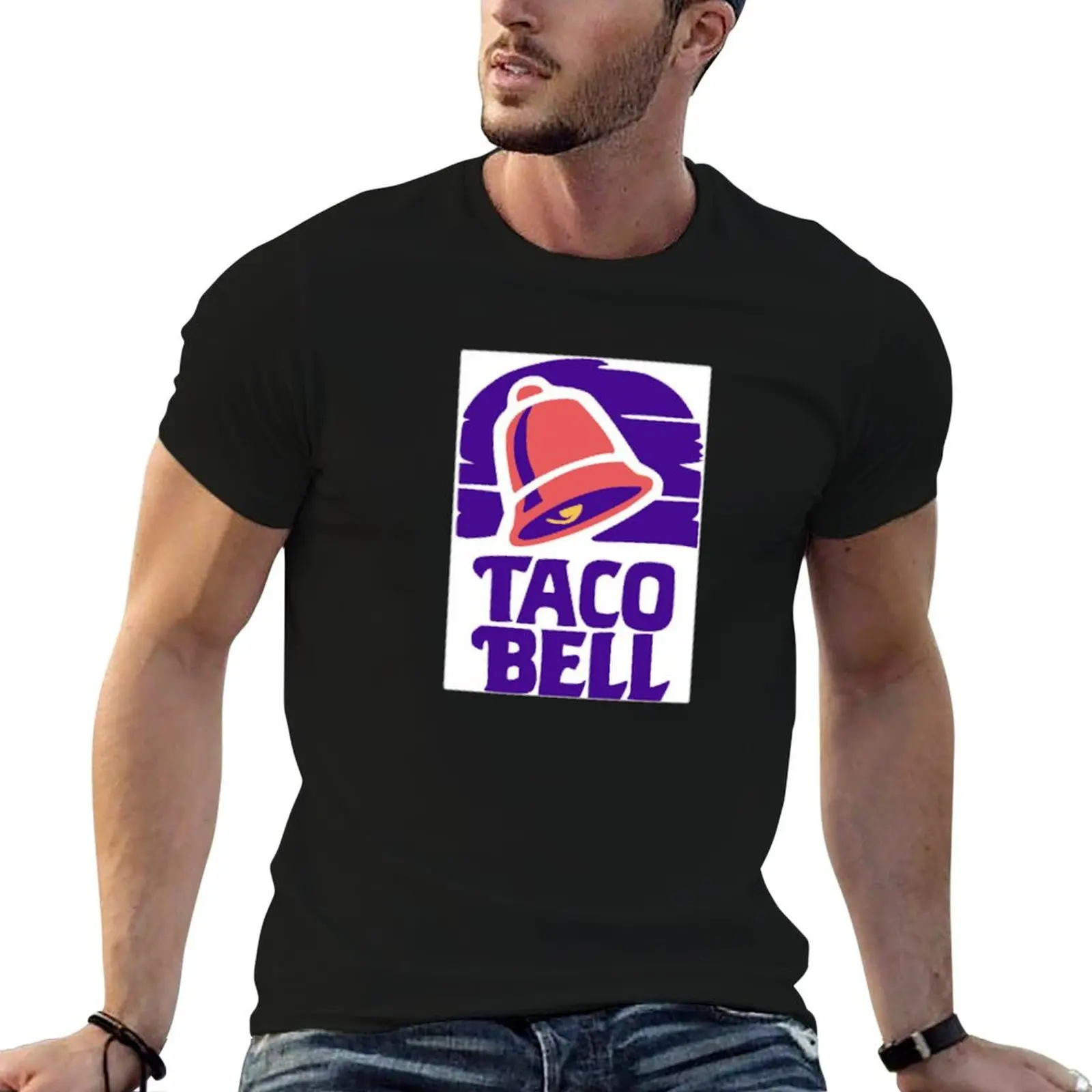 Taco Bell Original Retro Logo T-Shirt designer shirts oversized t shirt customizeds mens t shirts casual stylish