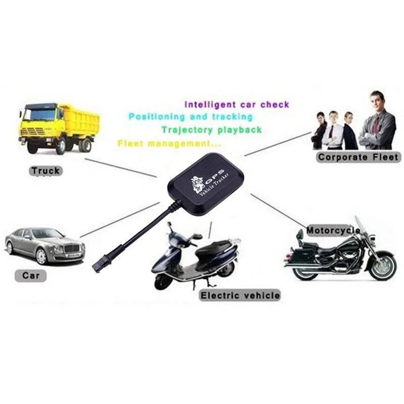 Mini GSM GPS tracker Car motorcycle vehicle ACC status oil cut off Anti-demolition Trailer move alarm tracking software