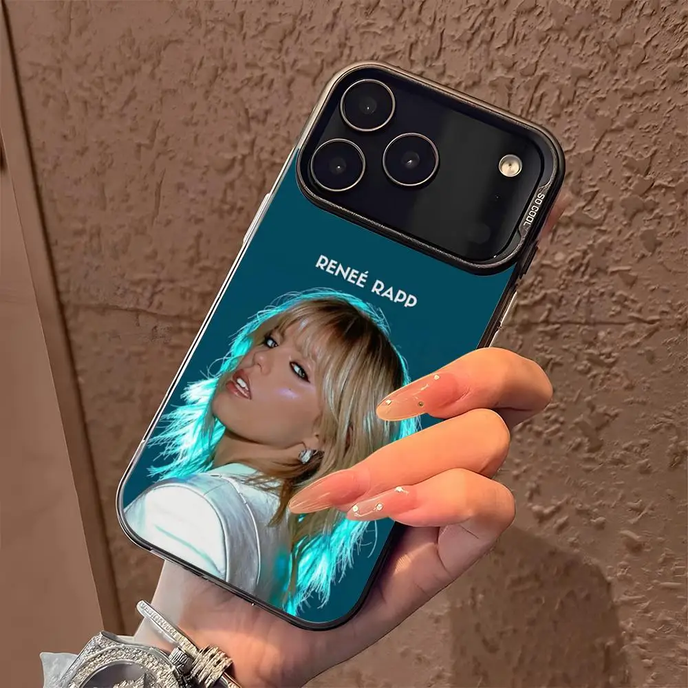 المغني A-Adam L- لامبرت جراب هاتف آيفون 17 16 15 14 13 12 11 برو ماكس الهواء متعدد الألوان ماتي ليزر معدني أورورا فوندا