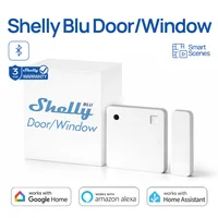 Sensor Inteligente Bluetooth para Puerta/Ventana Shelly BLU, Sensor de Entrada, Sensor de Seguridad Antirrobo, Alarma, Compatible con Smart Life, Alexa y Google Home