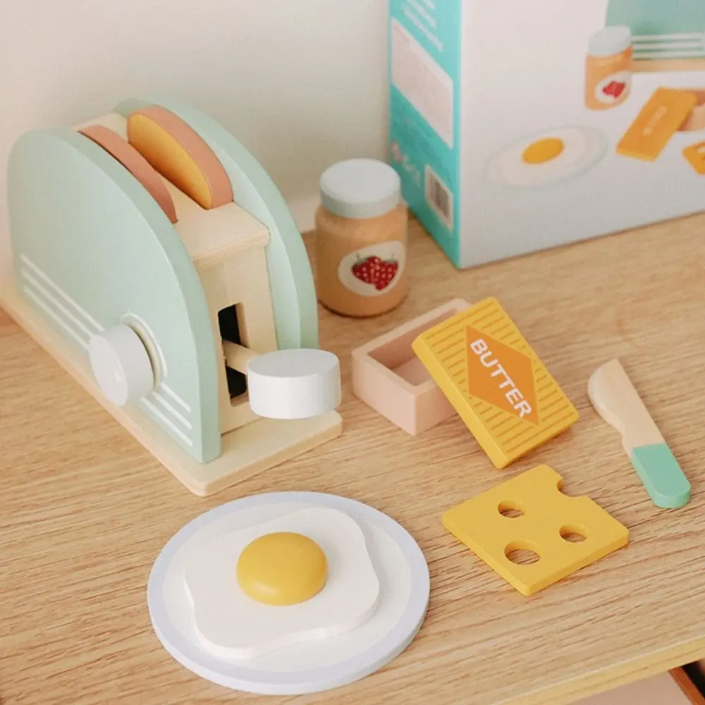 Teiera simulata di dimensioni mini e set da tè Design di simulazione Fai finta di giocare Mini colazione Negozio Gioca a casa Giocattoli Gioco per bambini