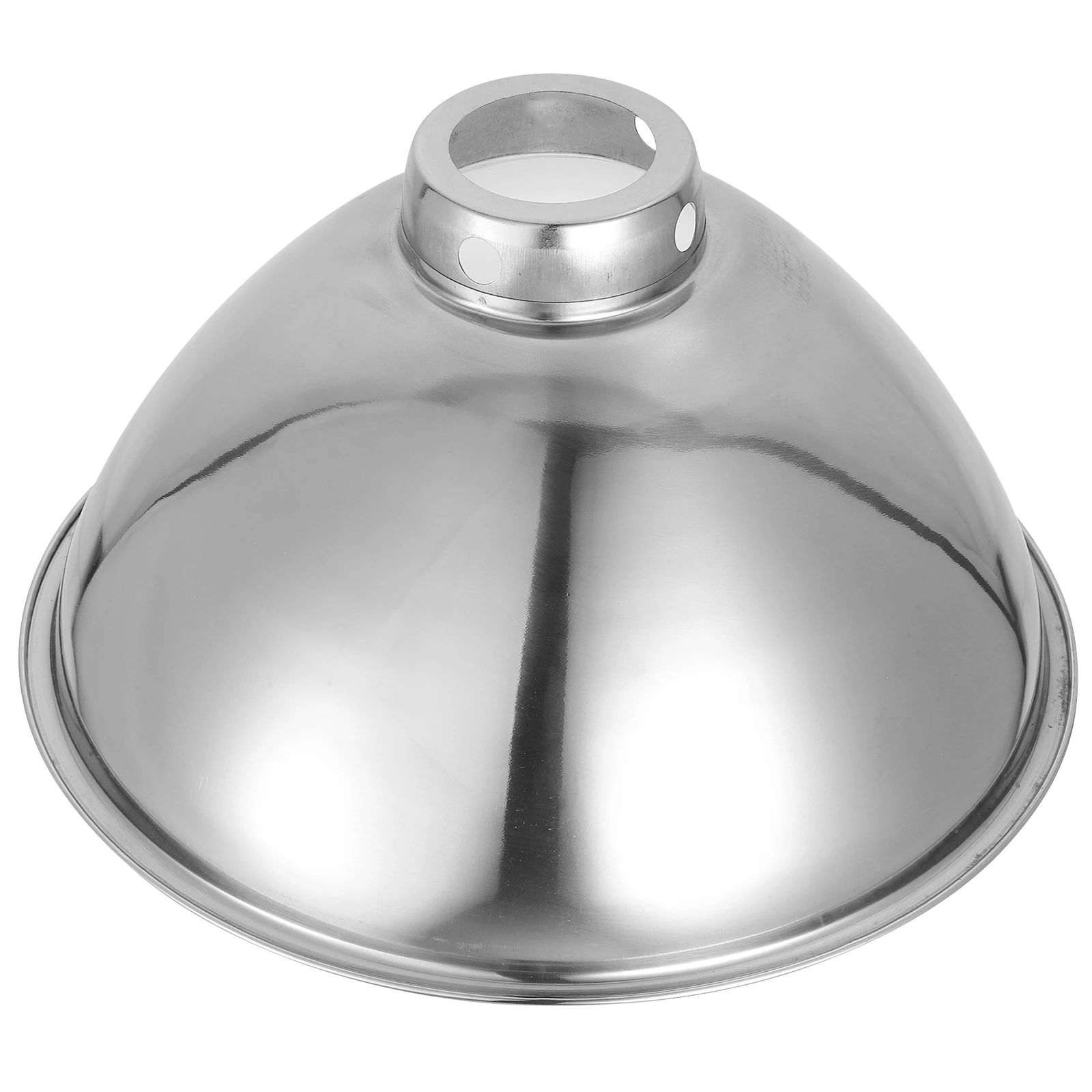 

1pc Stainless Steel Lampshade A8 5 Inch Reflective Safety Mask Outdoor Lights Industrial Decorative Replacement Farmhouse Style
