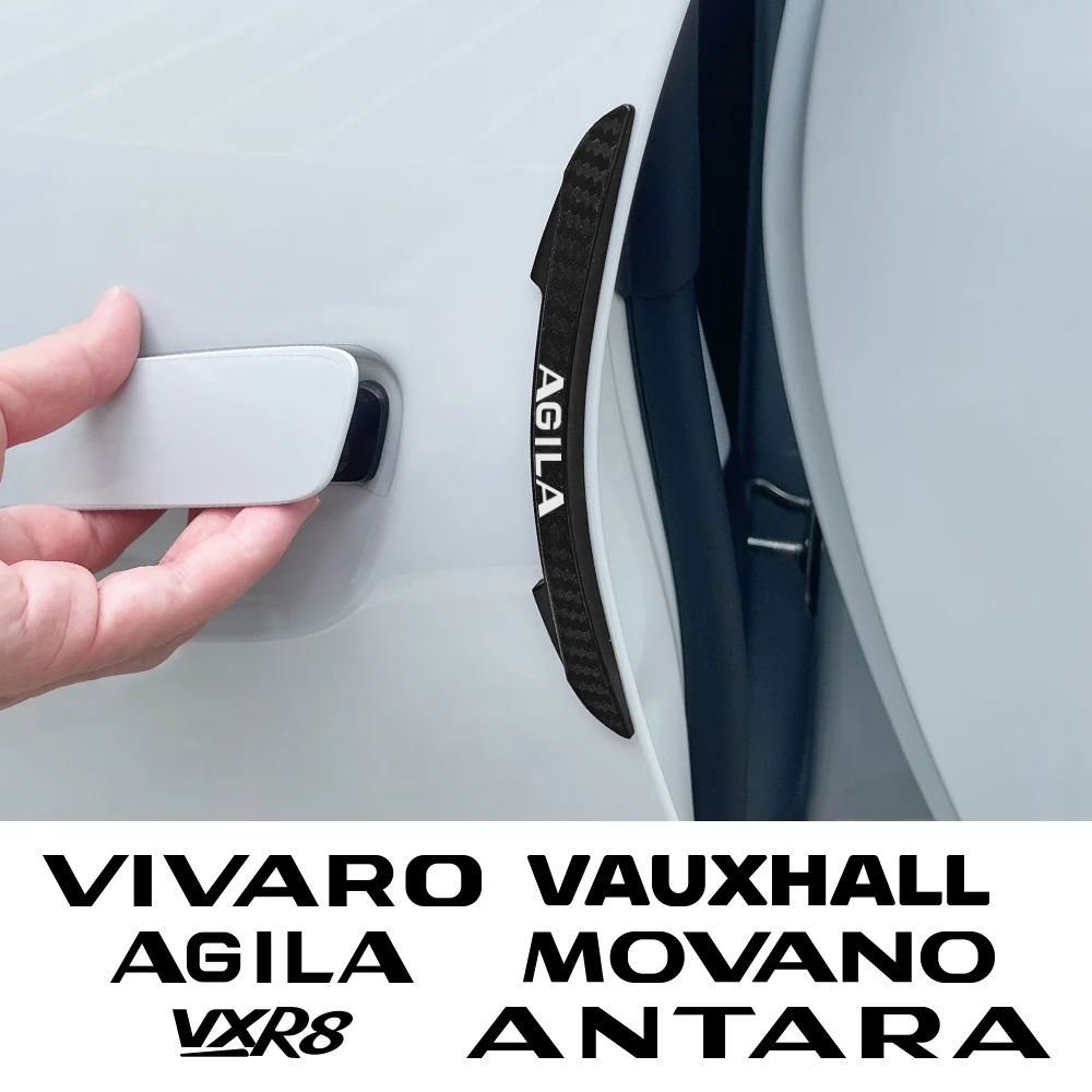 Car Side Door Edge Guard Anti-Collision Strip Protect Sticker Auto Accessories For Opel Vauxhall Agila Antara Movano Vivaro VXR8