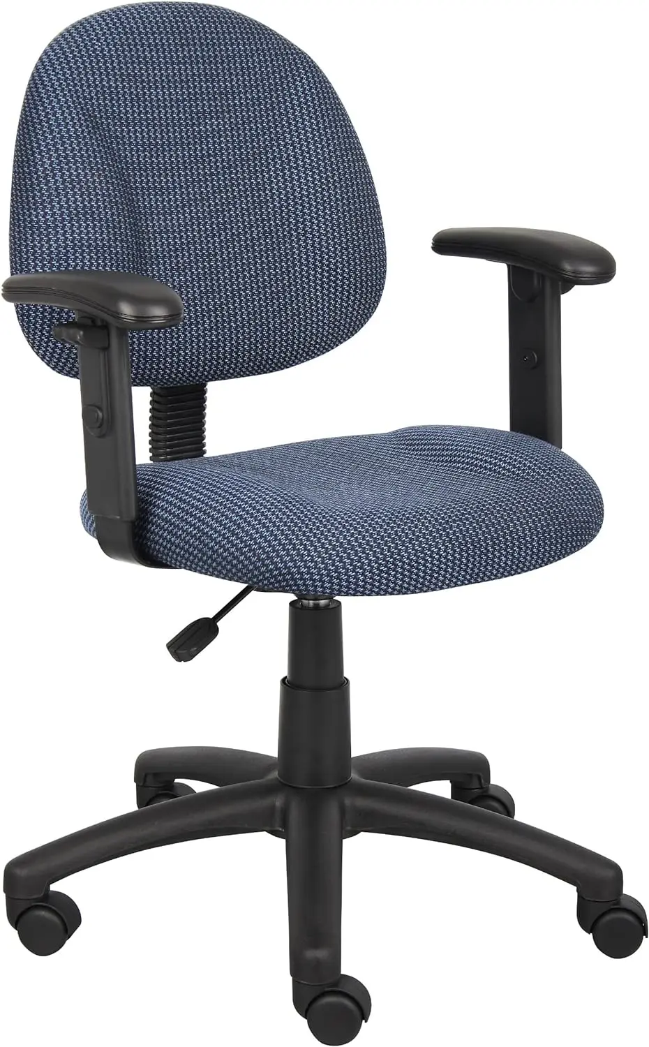 

Perfect Posture Delux Fabric Task Chair with Adjustable Arms in Blue