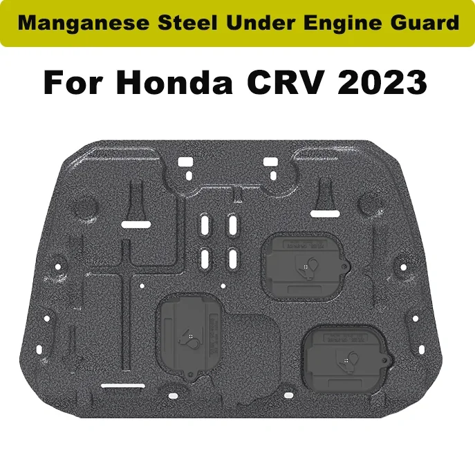 

Для Honda CRV 2023, марганцевая сталь под защитным приспособлением двигателя, капоты двигателя, щиток двигателя, автомобильные аксессуары.
