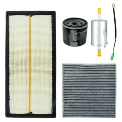 4* Cabin Air Filter Oil Filter Fuel Filter Set For Trumpchi- GAC- GS8 2017-2020 New Air Filter Replacement Car Accessories