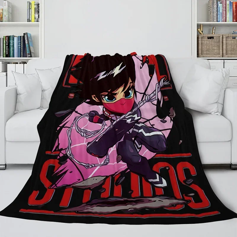 

Hot-selling 3d Printed Blanket Hot Anime Cartoon Air Conditioner Portable Home Office Lunch Break Throw