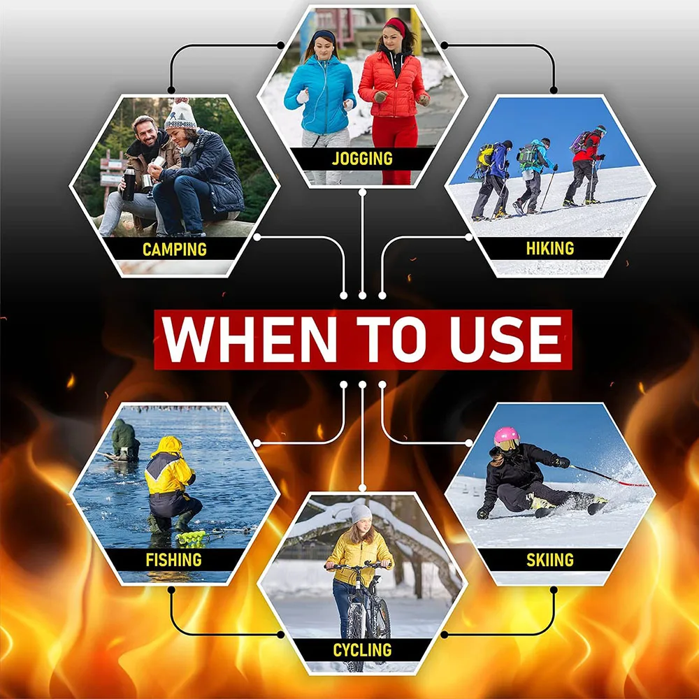 1/3/10 pçs inverno mãos mais quentes manter quente de longa duração auto-aquecimento auto-adesivo esportes ao ar livre equipamentos de reabilitação de inverno