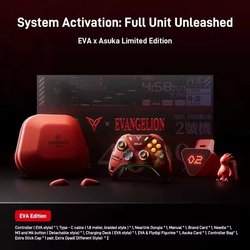 Flydigi Apex 5 EVA Wireless Game Controller Precision Gamepad Control for PC Switch Mobile TV Box with Dock Accessories Game