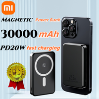 Xiaomi Mini 30000mah Magnetic Wireless Power Bank PD25W Fast Charging Portable Large Capacity External Battery For iPhone Samsun