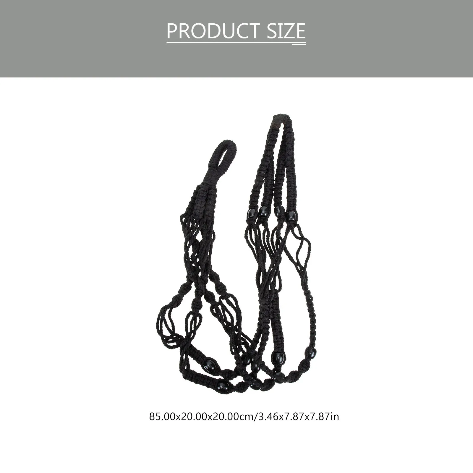 1 set Cotton Rope Plant Hanging Basket Woven Flowerpot Hanger Net For Indoor Outdoor Gardening Wall Art Planter Holder